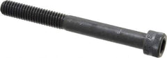 Holo-Krome - 3/8-16 UNC Hex Socket Drive, Socket Cap Screw - Alloy Steel, Black Oxide Finish, Partially Threaded, 3-1/2" Length Under Head - Exact Tool & Supply