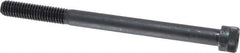 Holo-Krome - 3/8-16 UNC Hex Socket Drive, Socket Cap Screw - Alloy Steel, Black Oxide Finish, Partially Threaded, 5" Length Under Head - Exact Tool & Supply