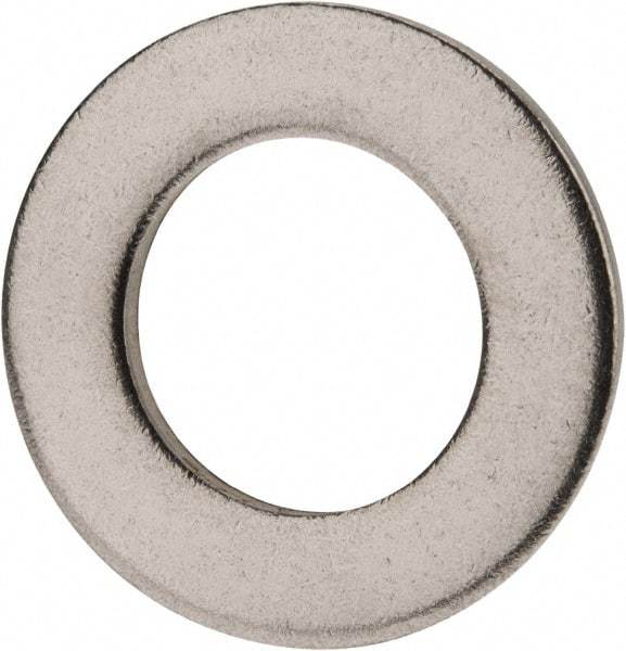 Value Collection - M16 Screw, Grade 316 Stainless Steel Standard Flat Washer - 17mm ID x 30mm OD, Plain Finish - Exact Tool & Supply