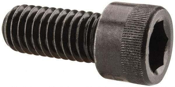 Holo-Krome - 7/16-14 UNC Hex Socket Drive, Socket Cap Screw - Alloy Steel, Black Oxide Finish, Fully Threaded, 1" Length Under Head - Exact Tool & Supply