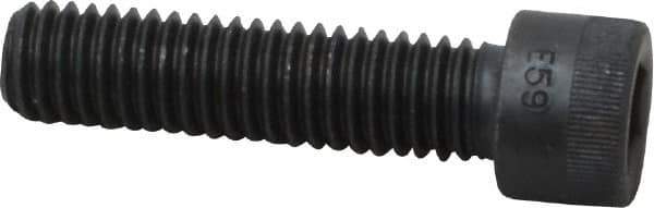 Holo-Krome - 7/16-14 UNC Hex Socket Drive, Socket Cap Screw - Alloy Steel, Black Oxide Finish, Fully Threaded, 1-3/4" Length Under Head - Exact Tool & Supply