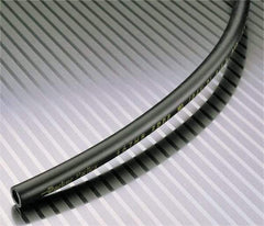 Parker - 11/64" ID x 1/4" OD, 0.04" Wall Thickness, 500' Long, Polyethylene Tube - Black, 300 Max psi, -80 to 175°F - Exact Tool & Supply