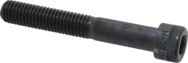 Holo-Krome - 1/2-13 UNC Hex Socket Drive, Socket Cap Screw - Alloy Steel, Black Oxide Finish, Partially Threaded, 3-1/2" Length Under Head - Exact Tool & Supply