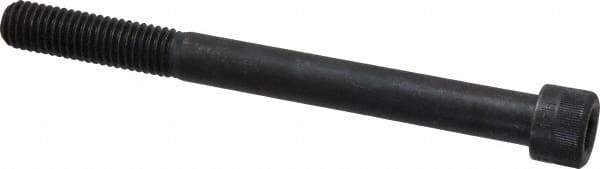 Holo-Krome - 1/2-13 UNC Hex Socket Drive, Socket Cap Screw - Alloy Steel, Black Oxide Finish, Partially Threaded, 5-1/2" Length Under Head - Exact Tool & Supply