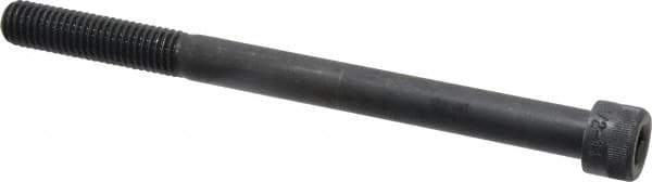 Holo-Krome - 1/2-13 UNC Hex Socket Drive, Socket Cap Screw - Alloy Steel, Black Oxide Finish, Partially Threaded, 6-1/2" Length Under Head - Exact Tool & Supply