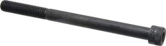 Holo-Krome - 1/2-13 UNC Hex Socket Drive, Socket Cap Screw - Alloy Steel, Black Oxide Finish, Partially Threaded, 6-1/2" Length Under Head - Exact Tool & Supply