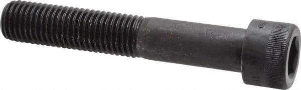 Holo-Krome - 3/4-10 UNC Hex Socket Drive, Socket Cap Screw - Alloy Steel, Black Oxide Finish, Partially Threaded, 4-1/2" Length Under Head - Exact Tool & Supply