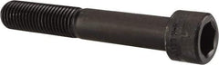 Holo-Krome - 7/8-9 UNC Hex Socket Drive, Socket Cap Screw - Alloy Steel, Black Oxide Finish, Partially Threaded, 5-1/2" Length Under Head - Exact Tool & Supply
