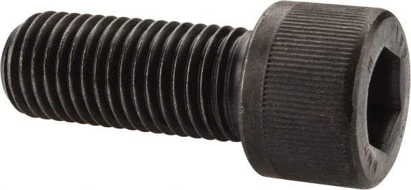Holo-Krome - 1-8 UNC Hex Socket Drive, Socket Cap Screw - Alloy Steel, Black Oxide Finish, Fully Threaded, 3-1/4" Length Under Head - Exact Tool & Supply