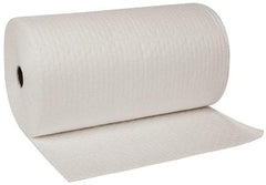 Brady SPC Sorbents - 37 Gal Capacity per Package, Oil Only Roll - 150' Long x 30" Wide, Polypropylene - Exact Tool & Supply