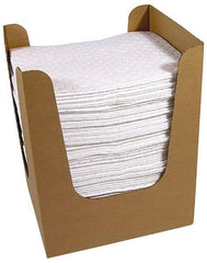 Brady SPC Sorbents - 39 Gal Capacity per Package, Oil Only Pad - 19" Long x 15" Wide, Polypropylene - Exact Tool & Supply