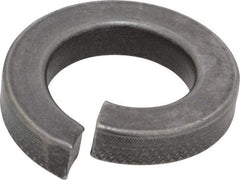 Value Collection - 1", 1.003" ID, 0.306" Thick Split Lock Washer - Grade 2 Spring Steel, Uncoated, 1.003" Min ID, 1.024" Max ID, 1.705" Max OD - Exact Tool & Supply