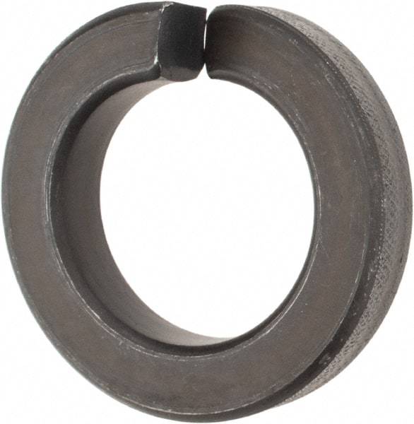 Value Collection - 1-3/8", 1.379" ID, 0.422" Thick Split Lock Washer - Grade 8 Spring Steel, Uncoated, 1.379" Min ID, 1.408" Max ID, 2.301" Max OD - Exact Tool & Supply