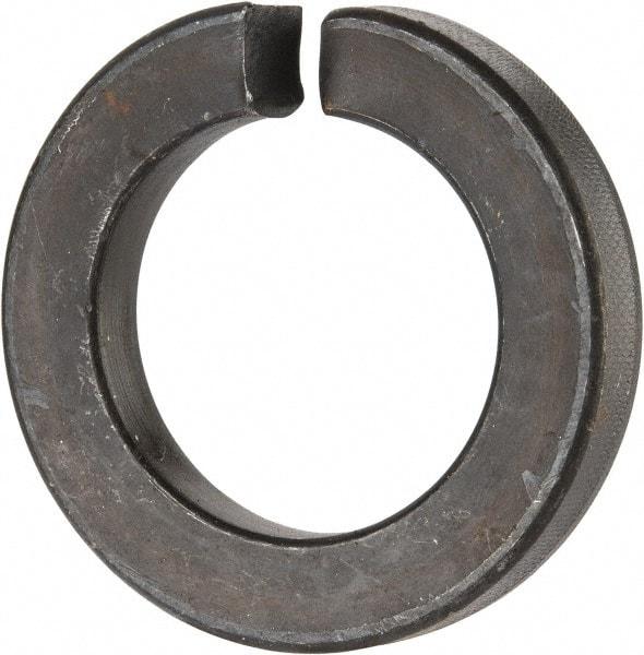 Value Collection - 1-3/4", 1.758" ID, 0.45" Thick Split Lock Washer - Grade 8 Spring Steel, Uncoated, 1.758" Min ID, 1.789" Max ID, 2.82" Max OD - Exact Tool & Supply