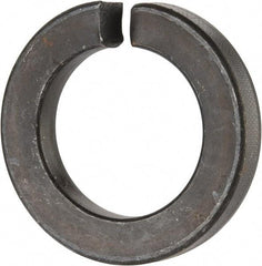 Value Collection - 1-3/4", 1.758" ID, 0.45" Thick Split Lock Washer - Grade 8 Spring Steel, Uncoated, 1.758" Min ID, 1.789" Max ID, 2.82" Max OD - Exact Tool & Supply