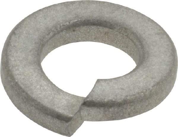 Value Collection - 5/16", 0.314" ID, 0.097" Thick Split Lock Washer - Grade 2 Spring Steel, Zinc-Plated Finish, 0.314" Min ID, 0.322" Max ID, 0.593" Max OD - Exact Tool & Supply
