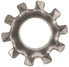 Value Collection - 5/16" Screw, 0.326" ID, Stainless Steel External Tooth Lock Washer - 0.601" OD, Uncoated, Grade 18-8 - Exact Tool & Supply