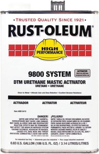 Rust-Oleum - 1 Gal Can Activator - Exact Tool & Supply