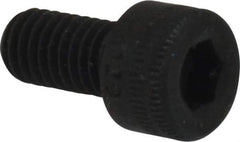 Holo-Krome - M5x0.80 Metric Coarse Hex Socket Drive, Socket Cap Screw - Grade 12.9 Alloy Steel, Black Oxide Finish, Fully Threaded, 10mm Length Under Head - Exact Tool & Supply