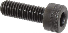 Holo-Krome - M5x0.80 Metric Coarse Hex Socket Drive, Socket Cap Screw - Grade 12.9 Alloy Steel, Black Oxide Finish, Fully Threaded, 15mm Length Under Head - Exact Tool & Supply