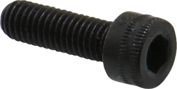 Holo-Krome - M5x0.80 Metric Coarse Hex Socket Drive, Socket Cap Screw - Grade 12.9 Alloy Steel, Black Oxide Finish, Fully Threaded, 16mm Length Under Head - Exact Tool & Supply