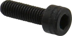 Holo-Krome - M5x0.80 Metric Coarse Hex Socket Drive, Socket Cap Screw - Grade 12.9 Alloy Steel, Black Oxide Finish, Fully Threaded, 16mm Length Under Head - Exact Tool & Supply