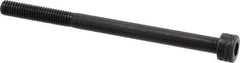 Holo-Krome - M5x0.80 Metric Coarse Hex Socket Drive, Socket Cap Screw - Grade 12.9 Alloy Steel, Black Oxide Finish, Partially Threaded, 70mm Length Under Head - Exact Tool & Supply