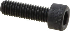 Holo-Krome - M6x1.00 Metric Coarse Hex Socket Drive, Socket Cap Screw - Grade 12.9 Alloy Steel, Black Oxide Finish, Fully Threaded, 20mm Length Under Head - Exact Tool & Supply