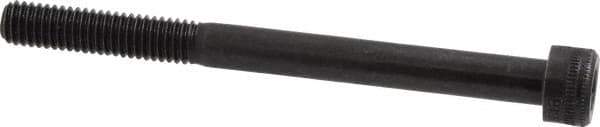 Holo-Krome - M6x1.00 Metric Coarse Hex Socket Drive, Socket Cap Screw - Grade 12.9 Alloy Steel, Black Oxide Finish, Partially Threaded, 70mm Length Under Head - Exact Tool & Supply