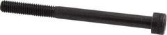 Holo-Krome - M6x1.00 Metric Coarse Hex Socket Drive, Socket Cap Screw - Grade 12.9 Alloy Steel, Black Oxide Finish, Partially Threaded, 70mm Length Under Head - Exact Tool & Supply
