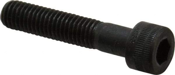 Holo-Krome - M8x1.25 Metric Coarse Hex Socket Drive, Socket Cap Screw - Grade 12.9 Alloy Steel, Black Oxide Finish, Partially Threaded, 40mm Length Under Head - Exact Tool & Supply