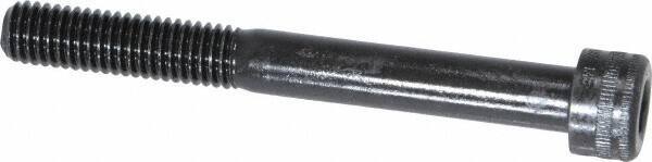 Holo-Krome - M8x1.25 Metric Coarse Hex Socket Drive, Socket Cap Screw - Grade 12.9 Alloy Steel, Black Oxide Finish, Partially Threaded, 70mm Length Under Head - Exact Tool & Supply