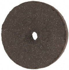 Cratex - 7/8" Diam x 1/8" Hole x 1/8" Thick, Surface Grinding Wheel - Medium Grade - Exact Tool & Supply