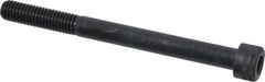 Holo-Krome - M8x1.25 Metric Coarse Hex Socket Drive, Socket Cap Screw - Grade 12.9 Alloy Steel, Black Oxide Finish, Partially Threaded, 90mm Length Under Head - Exact Tool & Supply