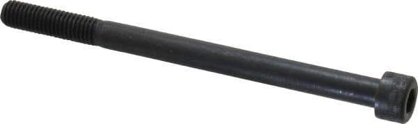 Holo-Krome - M8x1.25 Metric Coarse Hex Socket Drive, Socket Cap Screw - Grade 12.9 Alloy Steel, Black Oxide Finish, Partially Threaded, 110mm Length Under Head - Exact Tool & Supply