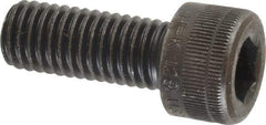 Holo-Krome - M10x1.50 Metric Coarse Hex Socket Drive, Socket Cap Screw - Grade 12.9 Alloy Steel, Black Oxide Finish, Fully Threaded, 25mm Length Under Head - Exact Tool & Supply
