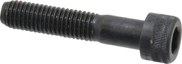 Holo-Krome - M10x1.50 Metric Coarse Hex Socket Drive, Socket Cap Screw - Grade 12.9 Alloy Steel, Black Oxide Finish, Partially Threaded, 50mm Length Under Head - Exact Tool & Supply