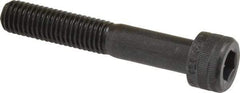 Holo-Krome - M48x5.00 Metric Coarse Hex Socket Drive, Socket Cap Screw - Grade 12.9 Alloy Steel, Black Oxide Finish, Partially Threaded, 220mm Length Under Head - Exact Tool & Supply