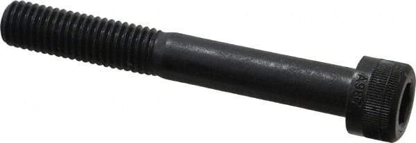 Holo-Krome - M10x1.50 Metric Coarse Hex Socket Drive, Socket Cap Screw - Grade 12.9 Alloy Steel, Black Oxide Finish, Partially Threaded, 75mm Length Under Head - Exact Tool & Supply