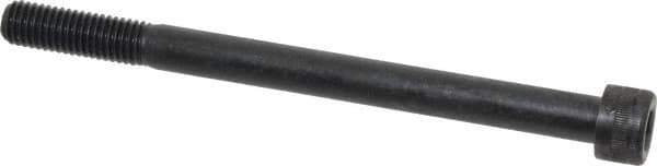 Holo-Krome - M10x1.50 Metric Coarse Hex Socket Drive, Socket Cap Screw - Grade 12.9 Alloy Steel, Black Oxide Finish, Partially Threaded, 130mm Length Under Head - Exact Tool & Supply