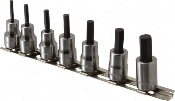 Williams - 7 Pc 3/8" Drive Socket Set - Exact Tool & Supply