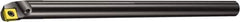 Sandvik Coromant - 0.5984" Min Bore Diam, 8" OAL, 1/2" Shank Diam, E..SCLPR/L-R Indexable Boring Bar - Screw-On Holding Method - Exact Tool & Supply