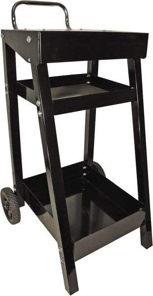 Associated Equipment - 2 Wheel, 20 Lb Capacity, Easy Roller - Rubber Wheels - Exact Tool & Supply