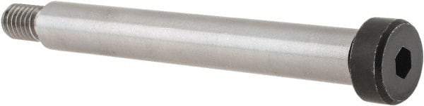 Holo-Krome - 1/2" Shoulder Diam x 3-3/4" Shoulder Length, 3/8-16 UNRC, Hex Socket Shoulder Screw - 8 Alloy Steel, Uncoated, 0.729 to 3/4" Head Diam - Exact Tool & Supply