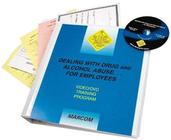 Marcom - Dealing with Drug and Alcohol Abuse for Managers and Supervisors, Multimedia Training Kit - 19 Minute Run Time DVD, English and Spanish - Exact Tool & Supply