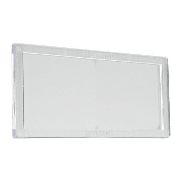 Jackson Safety - 4-1/4 Inch Wide x 2 Inch High Window, Magnifier Welding Plate - Exact Tool & Supply