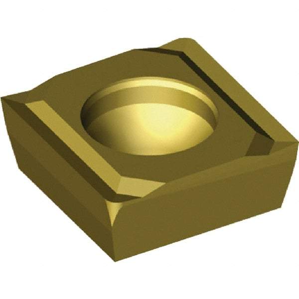 Kennametal - SPHX120420 R20 Grade KC7215 Carbide Indexable Drill Insert - TiAlN Finish, Square, 1/2" Inscribed Circle - Exact Tool & Supply