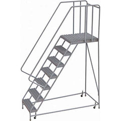 TRI-ARC - Rolling & Wall Mounted Ladders & Platforms Type: Rolling Warehouse Ladder Style: Rolling Safety Ladder - Exact Tool & Supply