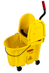 Mop Bucket & Wringer - #29538; 35 Quart Capacity - Exact Tool & Supply