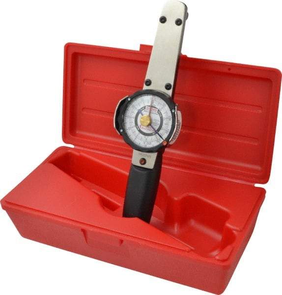 Proto - 3/8" Drive Dial Torque Wrench - 30 N/m Torque, 10" OAL, Fixed Head - Exact Tool & Supply